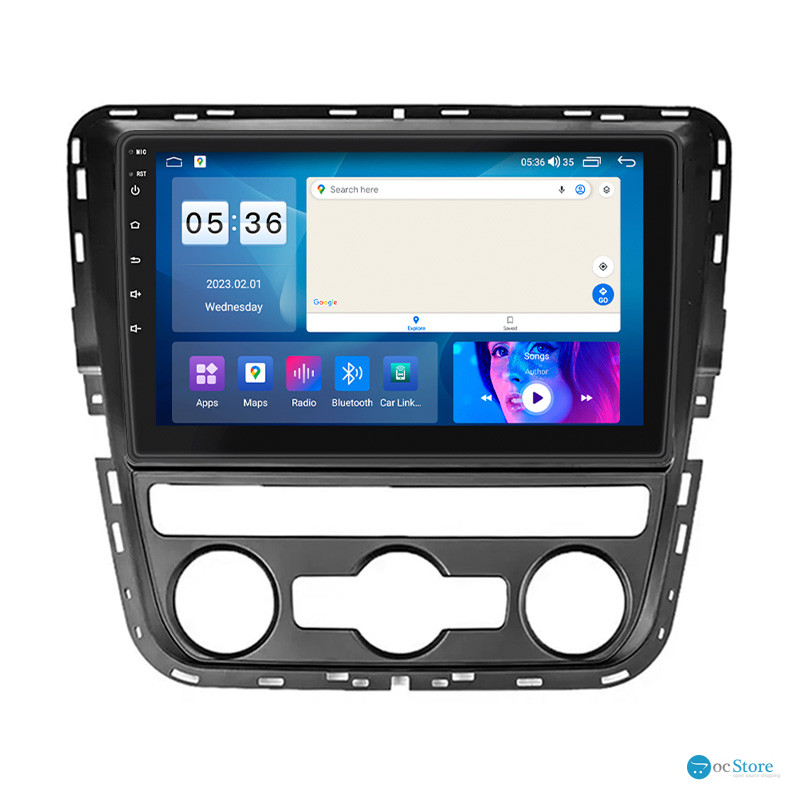 Штатная магнитола Lesko для Volkswagen Passat I / NMS Auto AC 2011-2015 экран 9" 4/64Gb CarPlay 4G Wi-Fi GPS Prime