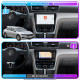 Штатная магнитола Lesko для Volkswagen Passat I / NMS Manual AC 2011-2015 экран 9" 4/64 QLED CarPlay 4G Wi-Fi GPS 360 Prime
