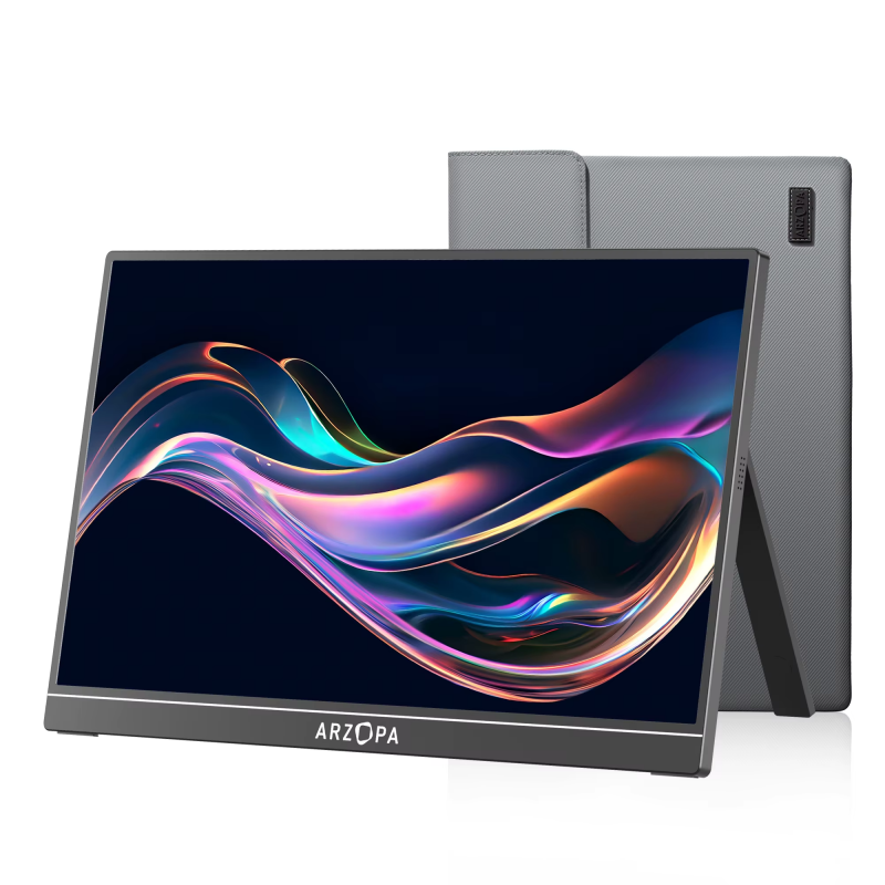 Портативний монітор Arzopa Z1FC gray + Case 16.1" 1920x1080 144 Гц