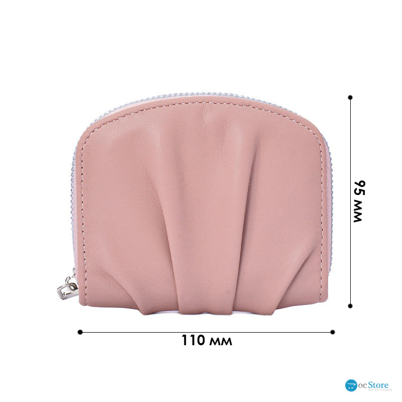 Женский кошелек EASTERN STAR C508-1 для купюр карт и монет на молнии повседневный Pink