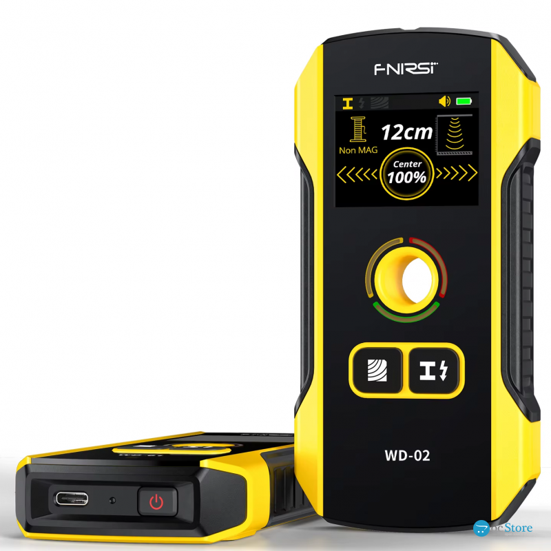 Детектор прихованої проводки FNIRSI WD-02 yellow
