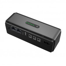 ИБП Andes Mini UPS для WI-Fi роутера 5V 9V 12V 10400 mAh с защитой от короткого замыкания