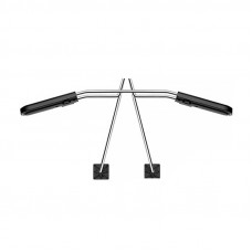 Автомобильная вешалка 11568 (11569) для верхней одежды на подголовник плечики Black