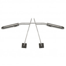 Автомобильная вешалка 11568 (11569) для верхней одежды на подголовник плечики Carbon Black