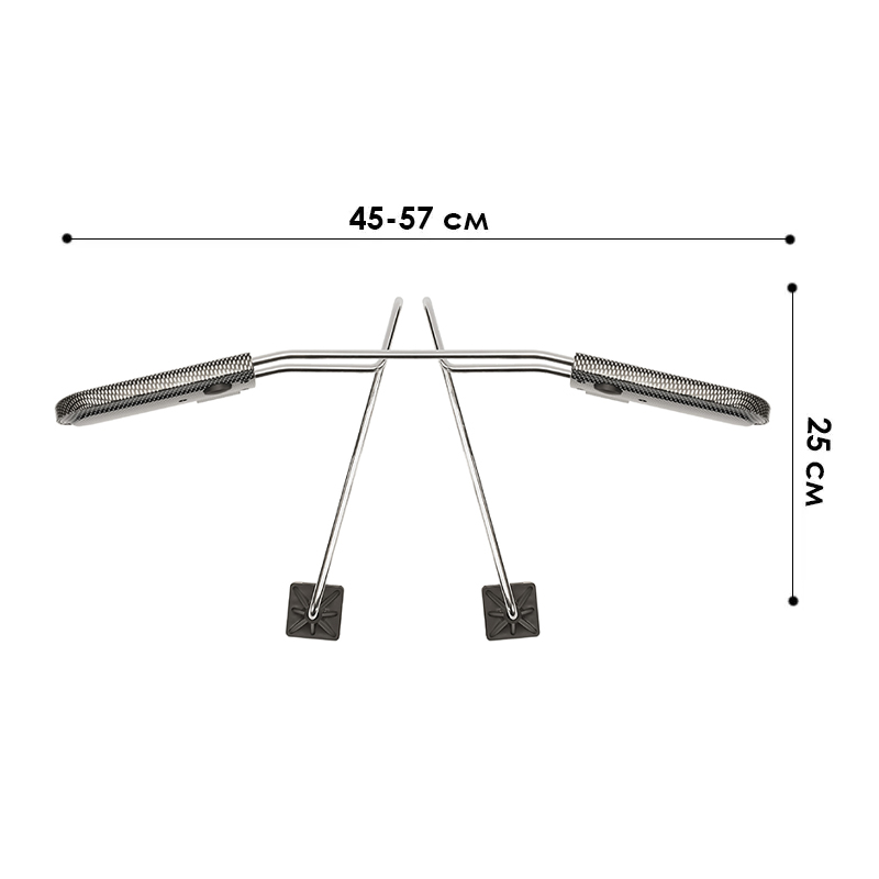 Автомобильная вешалка 11568 (11569) для верхней одежды на подголовник плечики Carbon Black