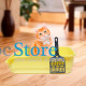 Туалет для кошек с лопаткой Taotaopets 222223 Yellow