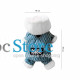 Комбинезон с капюшоном для собак Moo 2410SXMJ0172 тедди с петлей для поводка Blue M