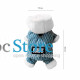 Комбинезон с капюшоном для собак Moo 2410SXMJ0172 тедди с петлей для поводка Blue S