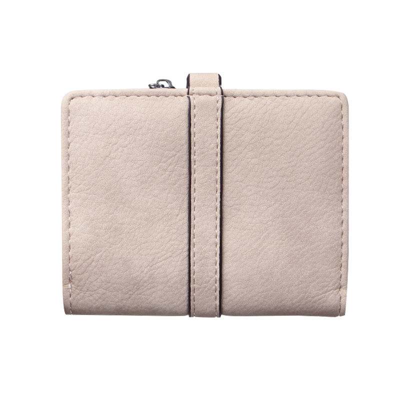 Женский кошелек Prettyzys PT23-2087 клатч с пряжкой повседневный складной  Pink