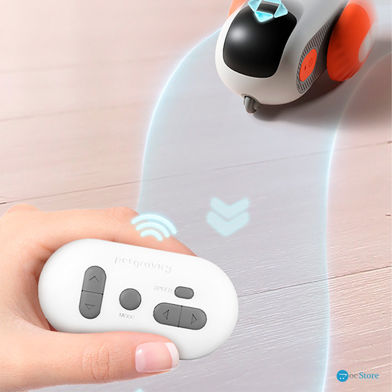 Игрушка для животных с дистанционным управлением Бадминтон Smart Cat Toy DT1126 Orange