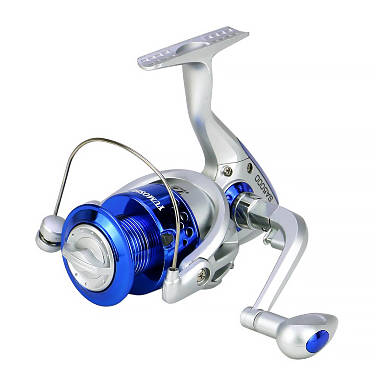 Катушка безынерционная Yumoshi SA 4000 Silver-Blue