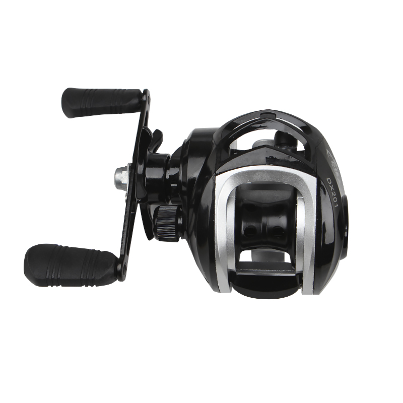Катушка мультипликаторная Juqiwang DX 201 Black-Silver Left