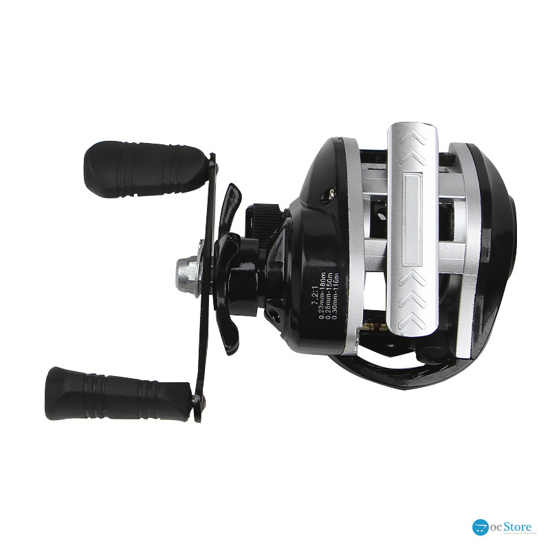 Катушка мультипликаторная Juqiwang DX 201 Black-Silver Left