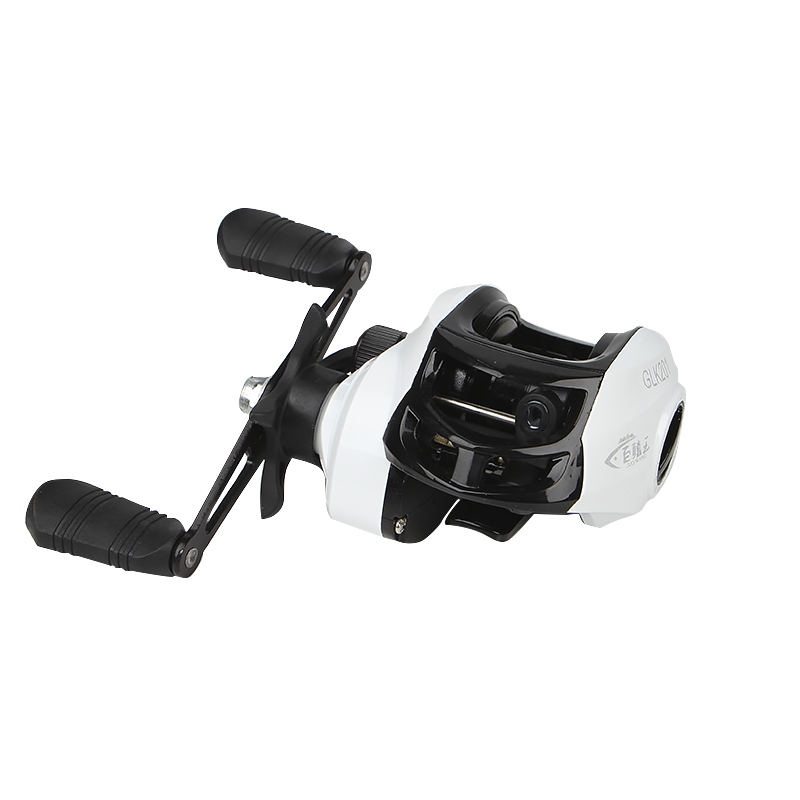 Катушка мультипликаторная Juqiwang GLK 201 White-Black Right