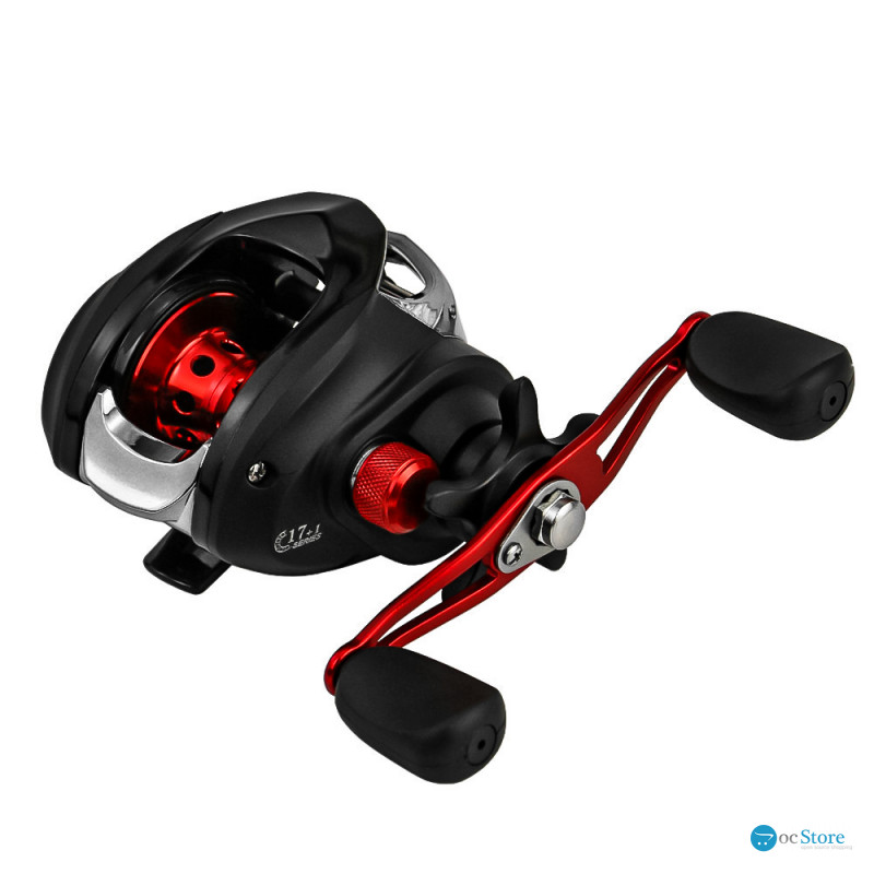 Катушка мультипликаторная Reelsking GLE 200 Black-Red Right