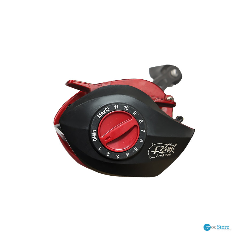 Катушка мультипликаторная Yumoshi AK 200 Black-Red Right