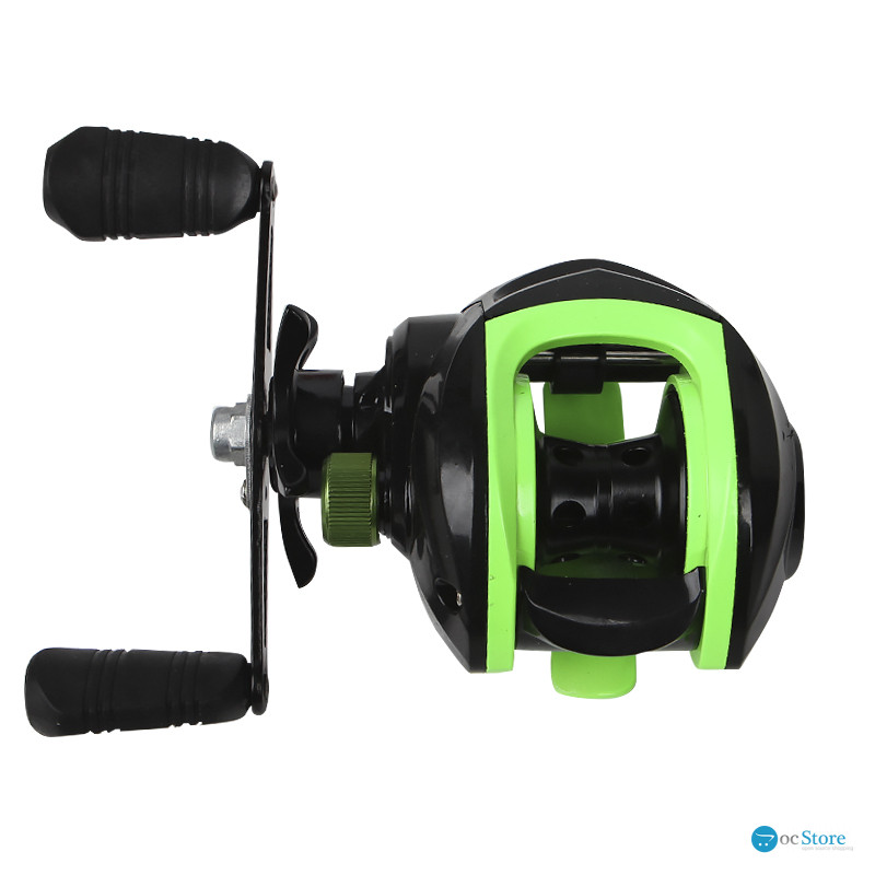 Катушка мультипликаторная Yumoshi AK 201 Black-Green Left