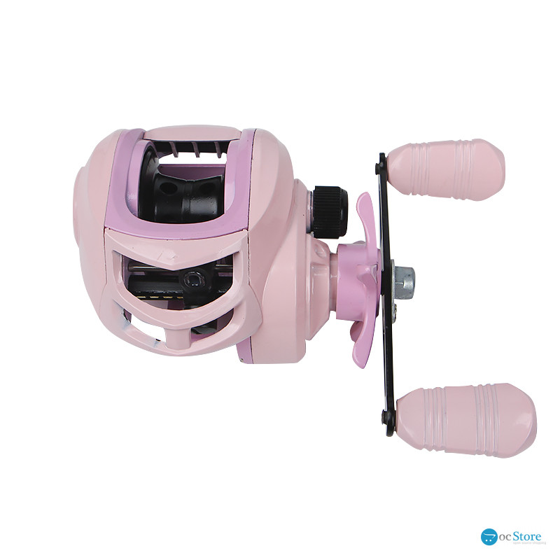 Катушка мультипликаторная Yumoshi AK 201 Black-Pink Left