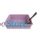 Туалет для кошек с лопаткой Taotaopets 263303-2 кошачий лоток Purple
