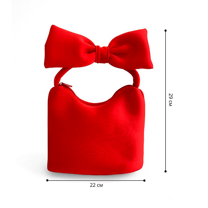 Детская сумка-бант #5836 Red