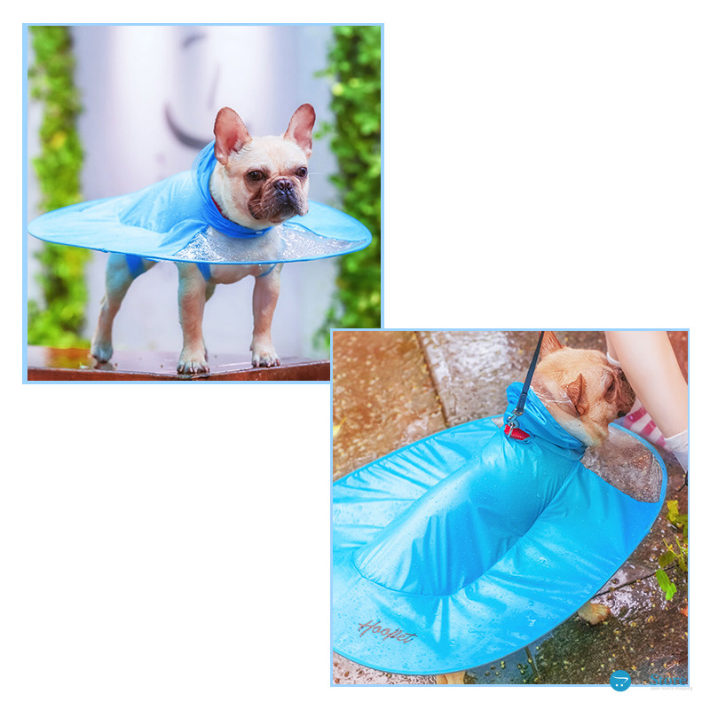 Дождевик для собак Hoopet HY-1555 Blue XXL