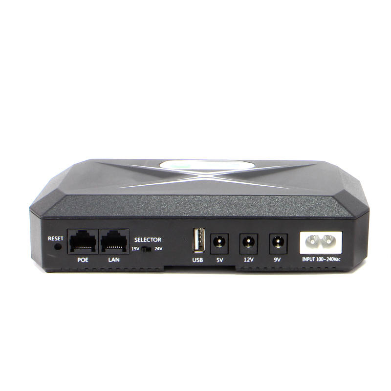 ИБП Andes 18DCP	UPS для WI-Fi роутера 5V 9V 12V 10400 mAh с защитой от короткого замыкания