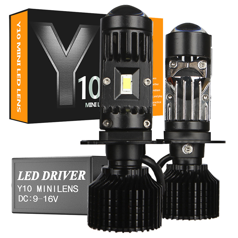 Автомобильная светодиодная лампа дальнего и ближнего света DXZ A-Y10 H7