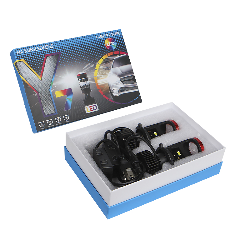 Автомобильная светодиодная лампа дальнего и ближнего света DXZ A-Y7-H4 90 W