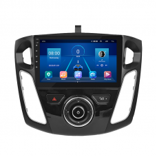 Штатная магнитола Lesko для Ford Focus III 2011-2015 экран 9" 6/128Gb 4G Wi-Fi GPS Top