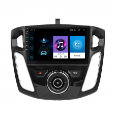 Штатная магнитола Lesko для Ford Focus III Рестайлинг 2014-2019 экран 9" 1/16Gb Wi-Fi GPS Base