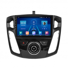 Штатная магнитола Lesko для Ford Focus III Рестайлинг 2014-2019 экран 9" 4/64Gb 4G Wi-Fi GPS Top