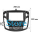 Переходная рамка Ford Focus 2011-2019 (6620) 9"