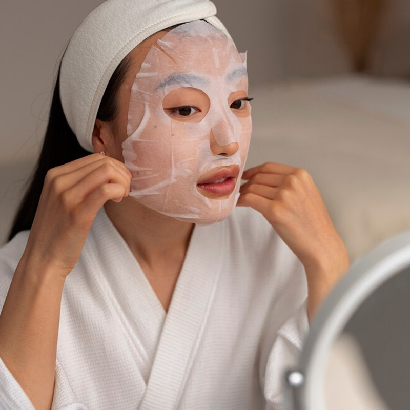 Маска для лица тканевая Hchana Moisturizing and Soothing Mask Aloe Vera