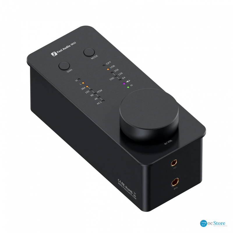 Конвертер звуку для навушників Fosi Audio SK02 black