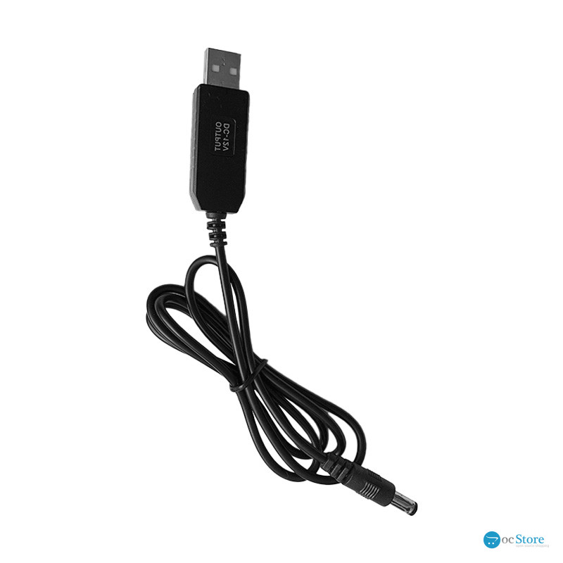 Кабель питания для роутера USB-DC 12V 5.5*2.1 мм от Power Banka Шнур для Wifi роутера USB кабель для роутера