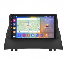 Штатная магнитола Lesko для Renault Megane II Рестайлинг 2006-2009 экран 9" 2/32Gb CarPlay 4G Wi-Fi GPS Prime