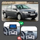 Штатная магнитола Lesko для Renault Megane II Рестайлинг 2006-2009 экран 9" 6/128Gb 4G Wi-Fi GPS Top