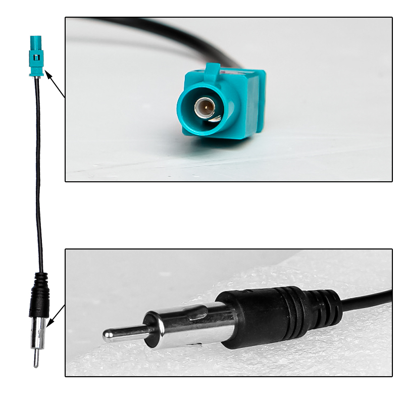 Автомобильный антенный переходник Audi Volkswagen (6007)