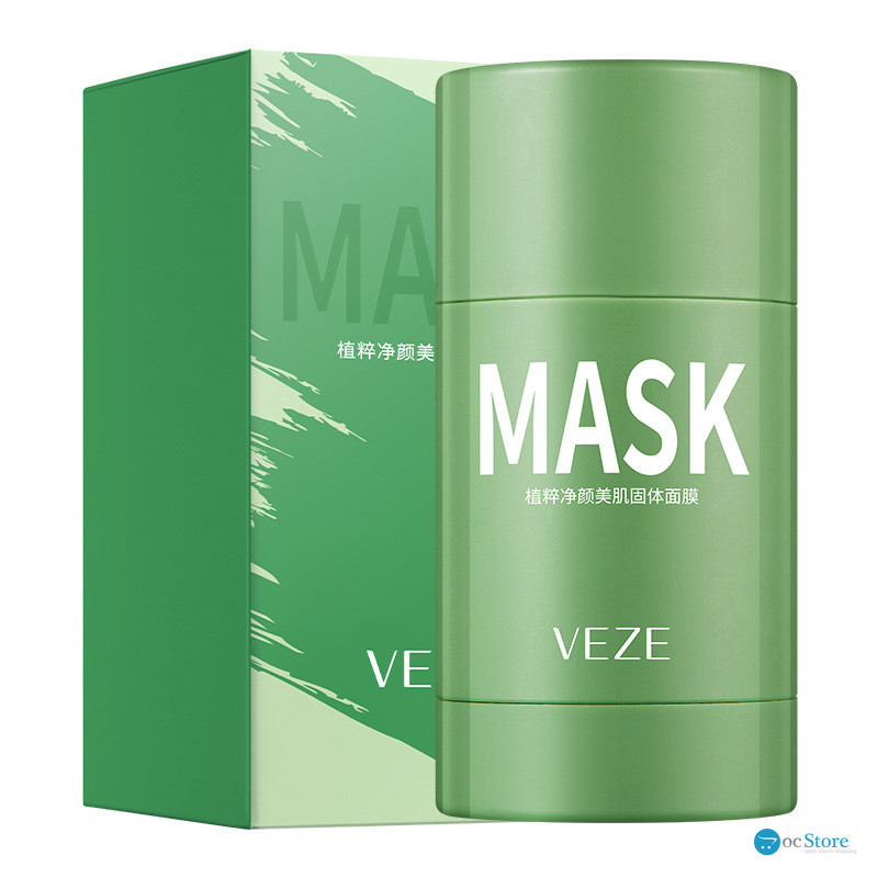 Маска стик для лица Veze Mud Clean Mask с экстрактом зеленого чая и азиатской центеллы 40 g