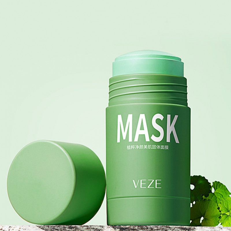 Маска стик для лица Veze Mud Clean Mask с экстрактом зеленого чая и азиатской центеллы 40 g