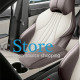 Набор автомобильных чехлов для BYD Song Plus 2024+ полный комплект Dark Brown + Beige