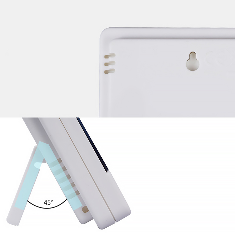 Метеостанция HTC-2 с выносным датчиком температуры с анализатором влажности White