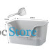 Туалет лоток для кошек с лопаткой Taotaopets 262207 Gray