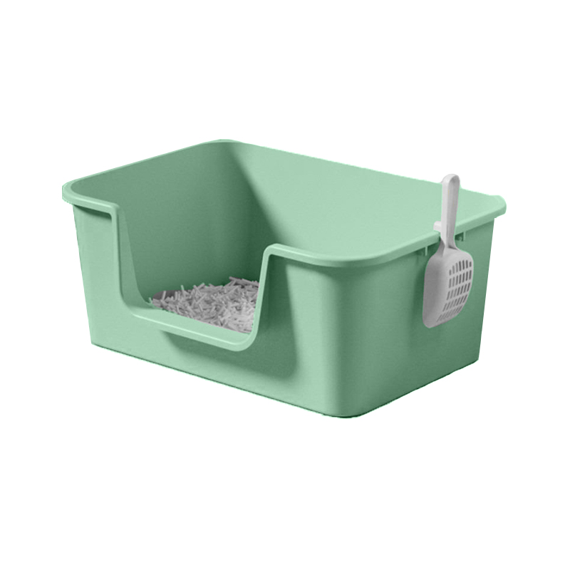Туалет лоток для кошек с лопаткой Taotaopets 262207 Green