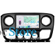 Штатная магнитола Lesko для Renault Master III 2010-2019 экран 10" 4/64 QLED CarPlay 4G Wi-Fi GPS 360 Prime