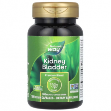 Здоров'я нирок та сечового міхура, Kidney Bladder, Nature's Way, 900 мг, 100 вегетаріанських капсул (450 мг в 1 капсулі)