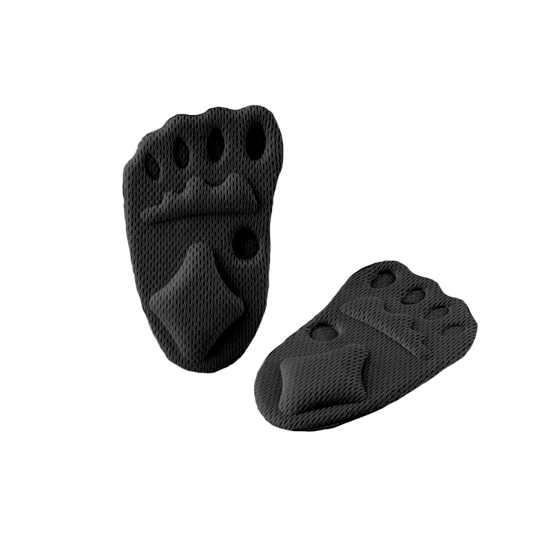 Нескользящие подушечки XD-03 для снятия давления на переднюю часть стопы для высоких каблуков Черный