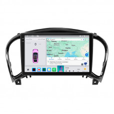 Штатная магнитола Lesko для Nissan Juke I Рестайлинг 2014-2019 экран 9" 4/64 QLED CarPlay 4G Wi-Fi GPS 360 Prime