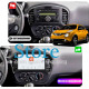 Штатная магнитола Lesko для Nissan Juke I Рестайлинг 2014-2019 экран 9" 4/64 QLED CarPlay 4G Wi-Fi GPS 360 Prime