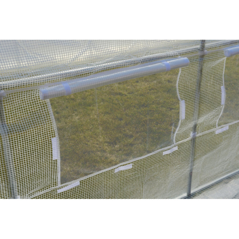 Плівка для теплиці 6 м² армована, щільність 140 г/м², з UV-4 фільтром, Біла (Польща)